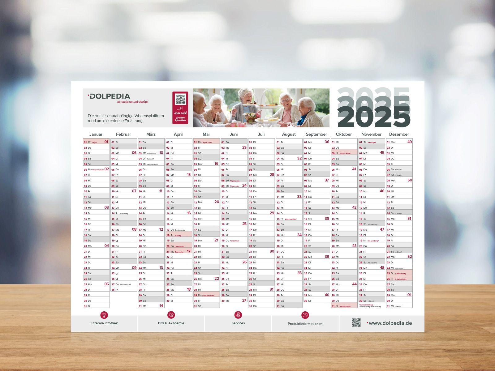 Alltagshelfer Wandkalender 2025